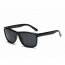 Iris P1001-D01-B01 Men Polarized Rectangle Sunglasses