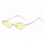 Iris S3012-C2 Small True Retro Vintage Slim Metal Sunglasses