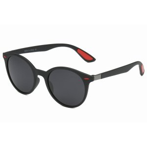 Iris P2094-C1 Retro Circle Round Polarized Sunglasses