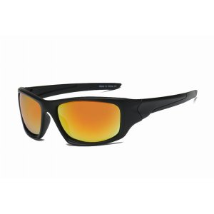 Iris Y1004-C4 Men Sports Rectangular Sunglasses