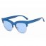 Iris S2062-C3 Women Half Frame Round Cat Eye Sunglasses