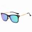 Iris D31 D02-B28 Classic Horn Rimmed Rectangle Fashion Sunglasses