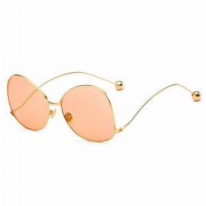 Iris CD05-CA02-B70 Women's Trendy Oversize Pantone Lens Sunglasses