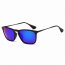 Iris D33 D02-B37 Men's Vintage Retro Squared Sunglasses