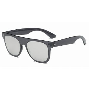 Iris S1030-GR4-SLC1 Classic Square Mirrored Lens Sunglasses