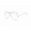 Iris F1001-CW02 Classic Pilot Clear Lens Aviator Fashion Sunglasses