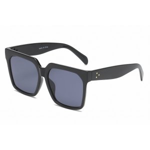 Iris S1133-C1 Flat Top Square Unisex Fashion Sunglasses