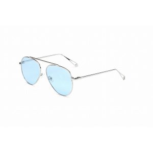 Iris S2021-CW02-B67 Metal Oversize Tinted Lens Aviator Sunglasses