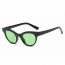 Iris S1056-C2 Women Round Cat Eye Sunglasses