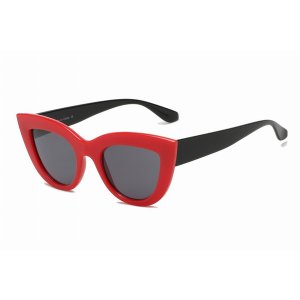 Iris S1088-C2 Women Round Cat Eye Sunglasses