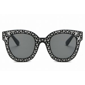 Iris S1087-C2 Women Fashion Oversize Round Sunglasses