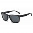 Iris P1007-BK4-GY1 Retro Vintage Polarized Rectangle Sunglasses