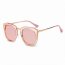 Iris PCA12 R07-P12 Mirrored Polarized Lens Oversize Cat Eye Sunglasses