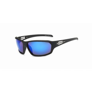 Iris Y1001-C2 Men Sports Warp Rectangle Sunglasses