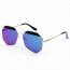 Iris CD17-CA02-B37 Geometric Flat Lens Hexagonal Metal Frame Sunglasse