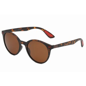 Iris P2094-C2 Retro Circle Round Polarized Sunglasses