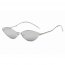 Iris S3012-C4 Small True Retro Vintage Slim Metal Sunglasses