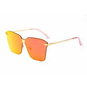 Iris PSRR-J6668-J03-R Women Square Oversize Fashion Sunglasses