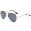 Iris 3026-GD1-GY1 Classic Pilot Mirrored Reflective Aviator Fashion Su