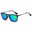 Iris D33 D02-B28 Men's Vintage Retro Squared Sunglasses