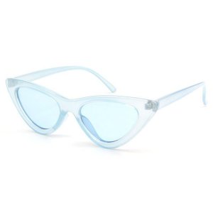 Iris S1040-C8 Women Small Retro Vintage Cat Eye Sunglasses