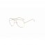 Iris F1002-CA02 Classic Pilot Clear Lens Aviator Fashion Sunglasses