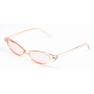 Iris S1054-C5 Women Retro Vintage Slim Oval Sunglasses