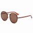 Iris S2096-C2 Unisex Round Fashion Sunglasses