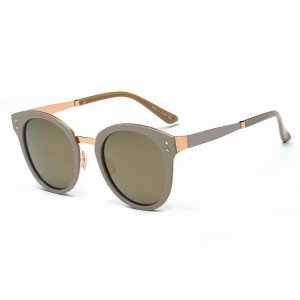 Iris CB01 CD03-B23 Classic Mirrored Lens Metal Frame Aviator Sunglasse