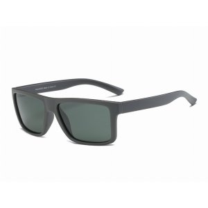 Iris P1002-S01-B44 Retro Polarized Rectangle Sunglasses