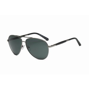 Iris P5001-C4 Classic Metal Polarized Fashion Aviator Sunglasses