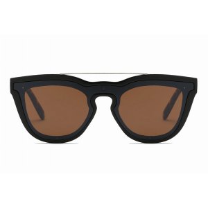 Iris S2064-C4 Classic Retro Unisex Fashion Brow-bar Round Sunglasses