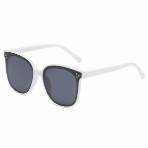 Iris S1115-C2 Women Round Cat Eye Sunglasses