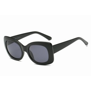 Iris S1063-C1 Women Fashion Retro Rectangle Oversize Sunglasses