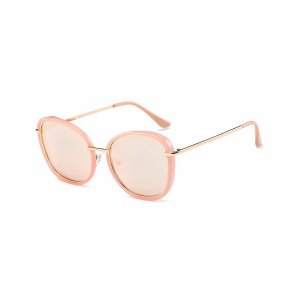 Iris S2003 R02-B12 Women Round Cat Eye Oversize Sunglasses