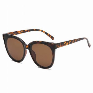 Iris S1075-C4 Women Round Cat Eye Sunglasses