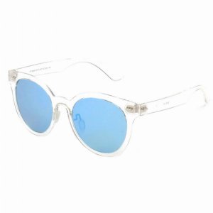 Iris SHIV-PT28050-W13-B75 Women Round Polarized Fashion Sunglasses