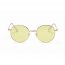 Iris S2066-C2 Retro Vintage Metal Round Sunglasses