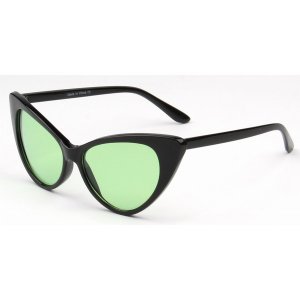 Iris S1047-C4 Women Retro Vintage Extreme Cat Eye Sunglasses