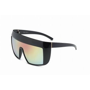 Iris S2043-D01-B15 Women Oversize Shield Sunglasses