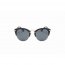 Iris D41-D01-B01 Women's Retro Classic Half Frame Horn Rimmed Sunglass