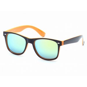 Iris E03-D02-B37 Classic Rectangle Retro Vintage Sunglasses