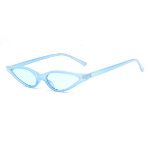 Iris S1051-C4 Women Slim Retro Cat Eye Sunglasses