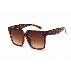 Iris S1133-C5 Flat Top Square Unisex Fashion Sunglasses