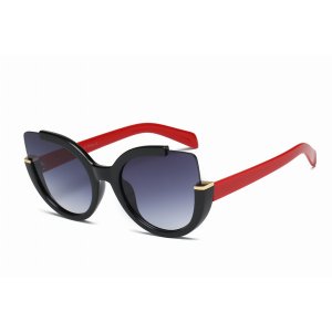 Iris S2053-C3 Women Round Cat Eye Sunglasses