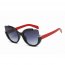 Iris S2053-C3 Women Round Cat Eye Sunglasses