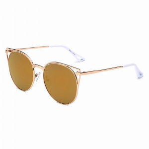 Iris CA04 CA03-B23 Women Round Cat Eye Sunglasses