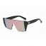 Iris S3001-C3 Women Retro Flat Lens Square Sunglasses