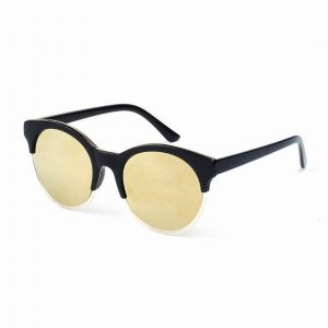 Iris 226 C1-3 Classic Half Frame Mirrored Fashion Sunglasses