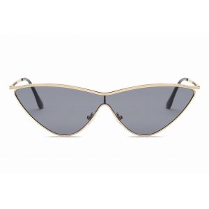 Iris S2067-C1 Women Metal Cat Eye Sunglasses